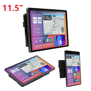 11.5 "xoay màn hình xe đa phương tiện Navigation âm thanh Stereo Màn hình cảm ứng xe MP5 Máy nghe nhạc 2K QLED tự động Android đài phát thanh xe máy nghe nhạc - Product Image 2