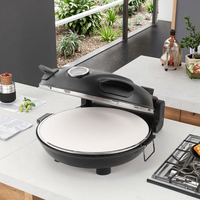 Four à pizza de comptoir électrique mobile d'intérieur de nouveau développement professionnel pour un usage domestique