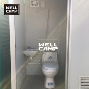 Wellcamp xách tay nhà vệ sinh phòng rửa thuận tiện nhà vệ sinh ngoài trời phẳng gói container nhà vệ sinh xách tay <span class=keywords><strong>WC</strong></span> phòng tắm - Product Image 6