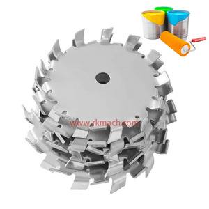 Diámetro 100mm Diámetro interior 8mm Material <span class=keywords><strong>de</strong></span> alta viscosidad Uso Acero inoxidable 304 Disco <span class=keywords><strong>de</strong></span> dispersión agitador tipo diente <span class=keywords><strong>de</strong></span> sierra - Product Image 2