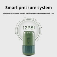 Pompe à air portable sans fil transfrontalière pour tente, batterie au lithium, gonfleur d'extérieur en ABS