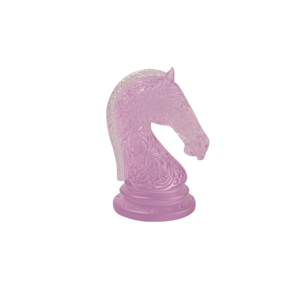 ArtFamily Escultura de Caballo de Vidrio Hecha a Mano con Técnica de Cera Perdida, Estatua de Arte Antiguo Personalizable con Temática Animal, Decoración de Jiangsu, Novedad de Navidad - Product Image 3