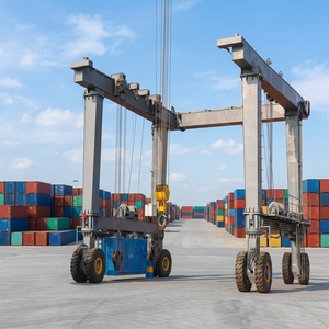 Various Mechanical Equipment 70t High Capacity Rtg Semi <b>Crane</b> 26m Wireless Remote Control Bearing & Gearbox Ce Iso Certified for - Product Image 6