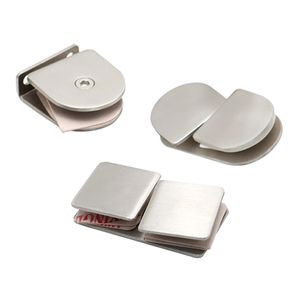 Soporte de Barandilla para Baño con Clip de Fijación de Vidrio Moderno, Marco de Soporte para Cuarto de Ducha, Placa de Soporte Multiángulo de Acero Inoxidable 304, Mainland - Product Image 5