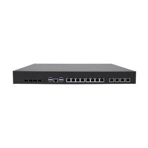 เซิร์ฟเวอร์เครือข่าย OEM ODM 1U Xeon 2650 V4 ไฟร์วอลล์พีซี 8*2.5g LAN PCIE X8 X16 พาวเวอร์ซัพพลายคู่ พอร์ต SFP 40g แบบเดี่ยว PFSense VPN - Product Image 5