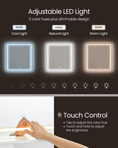 <span class=keywords><strong>VASAGLE</strong></span> Table de maquillage moderne avec prises de courant 90cm Petite table de courtoisie avec chaise Luminosité réglable <span class=keywords><strong>Coiffeuse</strong></span> - Product Image 4