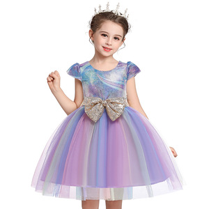 Robes d'été pour filles, robe à nœud, robes de princesse pour bébé fille - Product Image 5