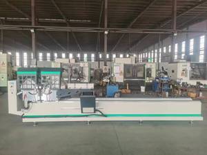 Cnc đôi đầu miter 45 và 90 độ cắt Saw nhôm cửa sổ máy cắt hai đầu chính xác Saw - Product Image 3