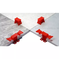 Système de nivellement de carreaux en plastique populaire 1,0 mm SR, espaceur de carreaux réutilisable avec installation facile pour les carreaux de sol d'hôtel modernes