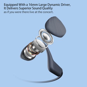 ES-938 Foldable Bone Conduction Headphones IPX8 Waterproof Bluetooth 6.0 Sports Earphones For Swimming - Product Image 5