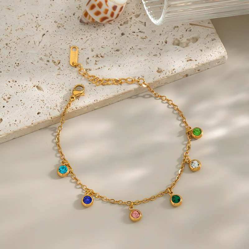18K Gold PVD Plated Stainless Steel