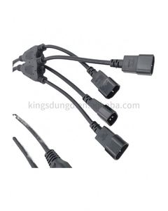 Prise Sh202-C20 femelle 1350 Waat 320 3P-C20 répartiteur verrouillage cordon d'alimentation Iec Y câble C13 C20 2 mâle à femelle y câble répartiteur - Product Image 2