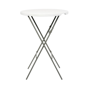 Chất lượng cao ngoài trời Bistro Cocktail bảng đứng nhựa Round Bar gấp cho các bên và các sự kiện - Product Image 1