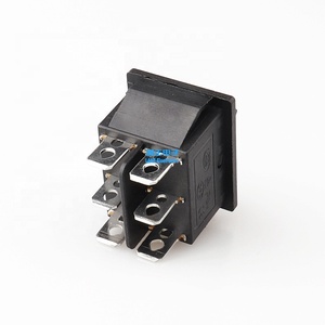 Mini Interruptor Basculante Negro <span class=keywords><strong>de</strong></span> Encendido-Apagado-Encendido, 3/6 Pines, CA 6A/250V 10A/125V, Uso Industrial con Certificación CQC - Product Image 6