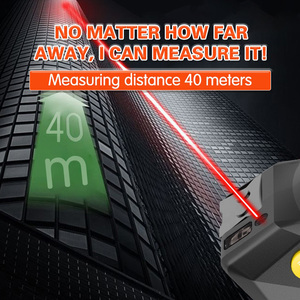 Ruban à mesurer électrique 3-en-1 Ruban à mesurer laser à affichage numérique intelligent électronique - Product Image 4