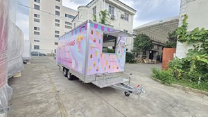 Mobile Kitchen Food Trailer Street Cart Hot Dog <strong>Vans</strong> Coffee Truck Trailer Bakery Food Truck with Full Kitchen Street Food Kiosk - Product Image 6