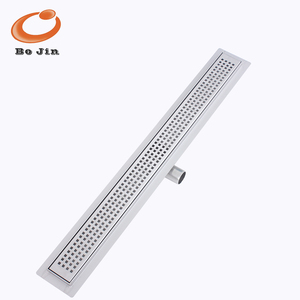 Sanitaryware Linear Drain for <strong>Bathroom</strong> Renovation <strong>Parts</strong> and <strong>Accessories</strong> Horizontal BJ-LSF-G003 - Product Image 6
