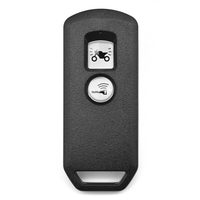 Carcasa de Repuesto para Llave de Motocicleta de 2 Botones, Funda para Llave con Control Remoto