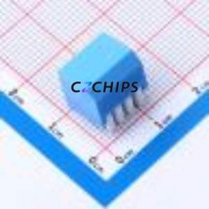 DP-04BP DIP Switch Through hole Component (THT) Switch Piano Key 4 2.54mm Blue - Product Image 2