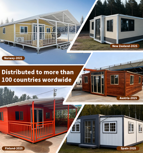 20ft containerwoningen, tiny houses op een aanhanger, geprefabriceerde huizen, modulaire huizen, 2-3 slaapkamers met containerwoningen - Product Image 6