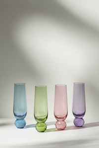 Esthétique Creative Gradation Party Colored Wedding Diamond Handmade Custom Glass Champagne <span class=keywords><strong>Flute</strong></span> - Product Image 2