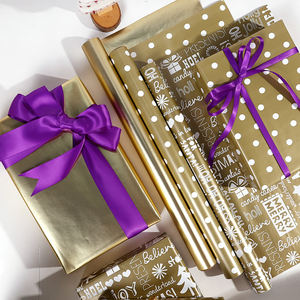 Papel de regalo de Navidad Embalaje 43*300 cm Papel de regalo - Product Image 5