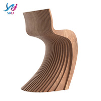 Tabouret de bar haut moderne en bois massif, durable et écologique, idéal pour la maison, le bureau, la cuisine, l'appartement et le salon