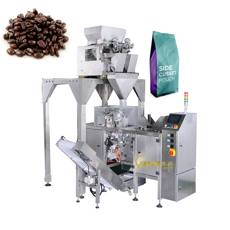 Otomatik granül paketleme makinesi Doypack dolum makinesi kahve çekirdeği şeker Candis tohumları tahıl kese hazır çanta paketleme makinesi