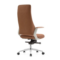 Fauteuil en cuir de luxe moderne Chaise de bureau élévatrice confortable avec matériau synthétique PU Chaises de bureau d'appoint