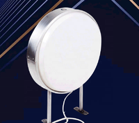ZZFY Boîte à lumière acrylique double face personnalisée Lumière LED extérieure Enseigne commerciale en aluminium Logo mural Équipement publicitaire suspendu