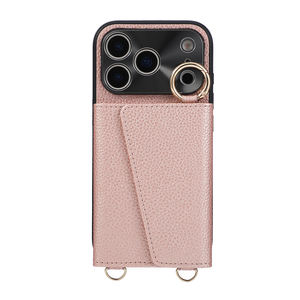 เคสโทรศัพท์หนัง PU สุดหรูพร้อมขาตั้งขาตั้ง RFID สายคล้องที่ถอดออกได้สำหรับ <span class=keywords><strong>iPhone</strong></span> 17 AIR <span class=keywords><strong>PRO</strong></span> <span class=keywords><strong>MAX</strong></span> - Product Image 1