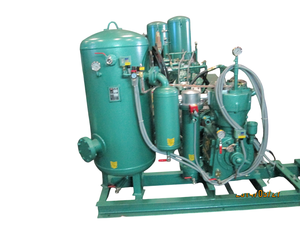 A-20 Powerful Low Noise Reciprocating Water-Cooled Oil-less AC Power 220V-480V Industrial Bottom - Product Image 3