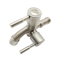 Vente en gros de robinets multifonctionnels pour machine à laver par les fabricants robinets un sur deux à double usage ouverture rapide pour laveuse