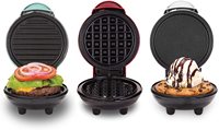 Gaufrier Sandwich Maker Appareils de cuisine antiadhésifs gaufrier rond personnalisé gaufrier