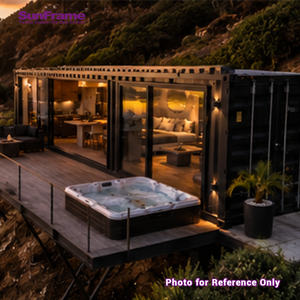 Casa Contenedor Prefabricada Portátil, Ahorra Espacio de Envío, Cabaña para Glamping en la Talaja - Product Image 1