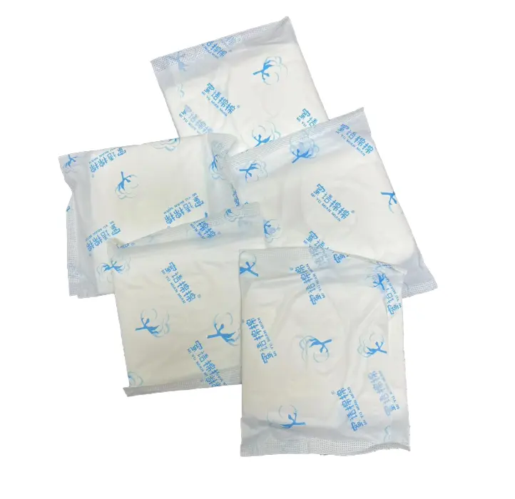 OEM super absorbant polymère japon sanitaire vente en gros serviette hygiénique tampon russe anion serviettes hygiéniques serviettes