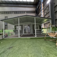 Casa Cápsula Prefabricada de 20 pies con Instalación Rápida en Sitio, Unidad de Acero Expandible con Paneles de Pared de EPS para Vivienda Temporal y Cabaña de Vacaciones