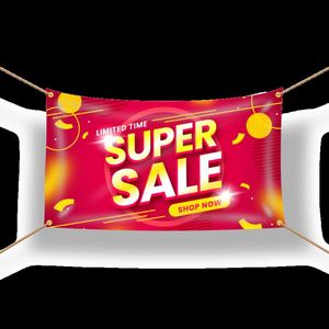 Direct From Factory Manufactured Custom Printed Pvc Vinyl for Outdoor Advertising Event Usage Promotional Flags <b>Banners</b> - Product Image 1