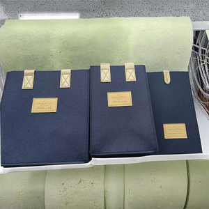 Sac de transport réutilisable en polyester pour vin, 750 ml, avec poignée longue, grande capacité, porte-bouteille unique pour fêtes - Modèle 2026 - Product Image 3