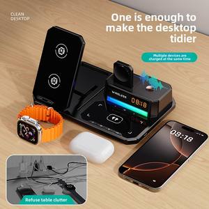 Caricabatteria da auto senza fili magnetico sei-In-<span class=keywords><strong>uno</strong></span> diretto dalla fabbrica 30W con <span class=keywords><strong>ricarica</strong></span> rapida multifunzione PD per Laptop <span class=keywords><strong>Mobile</strong></span> - Product Image 4