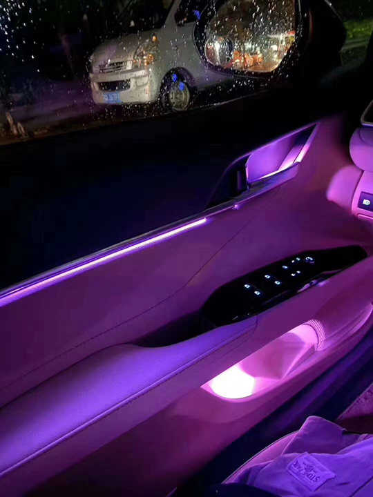 Interior Atmosphere Light For Toyota camry 2020 up Colors umgebungs licht Door kontur lichter tasse lampe