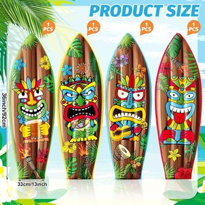 Flotador inflable para surf, 92 cm x 33 cm, estilo hawaiano, flotador de PVC para piscina, para niños y adultos, juegos acuáticos - Product Image 2