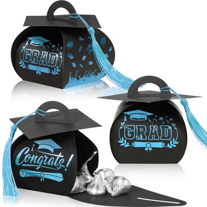 DAMAI Customization Graduation Gift <b>Box</b> 2024 Graduation Hat Candy <b>Box</b> Graduation Theme <b>Party</b> Event Supplies - Product Image 3