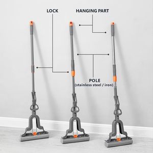 סחוט <span class=keywords><strong>pva</strong></span> עם ראש ספוג לניקוי רצפה נוח ויעיל לניקוי הרצפה לשימוש ביתי - Product Image 6