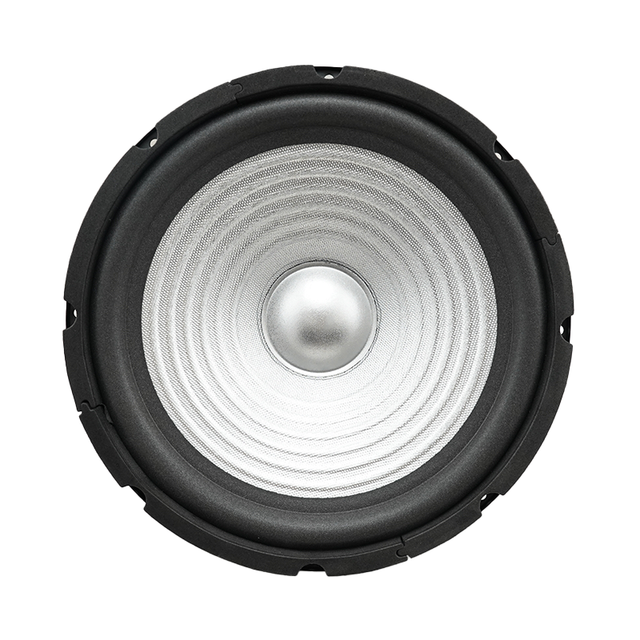 TYR 10-inch 90 Magnet 25 Core Foam-edge Threaded Dimple Black Cone 4 Ohm Single Voice Coil 40W Full-Range Metal Cabinet Speaker