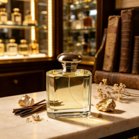 Parfum pour homme en cuir de tabac chaud de luxe, vaporisateur d'eau de parfum longue durée, fragrance boisée, vente en gros, marque privée