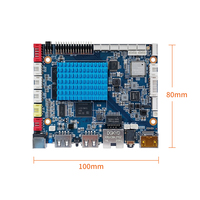 Placa base Rockchip RK3288 Android Linux con tarjeta SIM 4G LTE, wifi, controlador inteligente