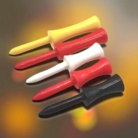 Tees de golf en bambou durables et écologiques, alternative au plastique, impression personnalisée OEM, petite quantité, livraison rapide, 15 kg