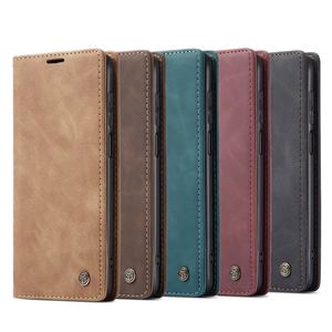 2023 cho Redmi note9 Pro Lưu ý 9S Wallet trường hợp từ đứng Lật Phong Cách Retro Da trường hợp đối với Redmi note11pro toàn cầu trường hợp - Product Image 1