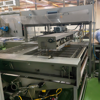 Ligne d'enrobage automatique de chocolat Gusu avec tunnel de refroidissement, machine de revêtement en acier inoxydable 304 pour usine de snacks